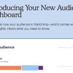 Mailchimp: Audiences en Tags